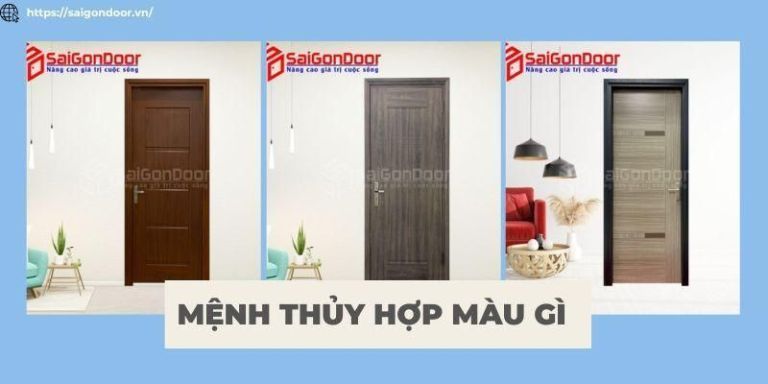 Mệnh Thủy hợp màu gì? Kỵ với màu gì nhất năm 2024? 14 Cưa thép vân gỗ đem lại sự sang trọng cho ngôi nhà