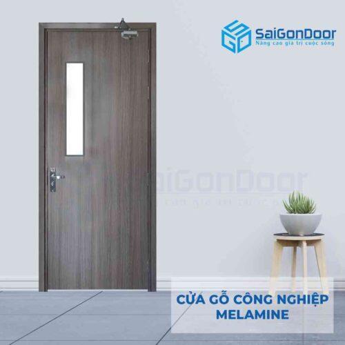 Cửa gỗ công nghiệp HDF Melamine