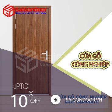 Cửa gỗ công nghiệp MDF giá rẻ