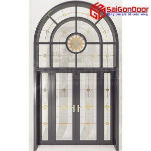 Cửa Nhôm Vân Gỗ SGD-CNVG-15