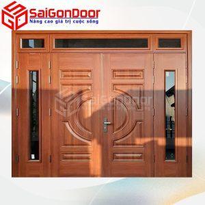 Cửa Thép Vân Gỗ SGD-KM.TVG-4C.13