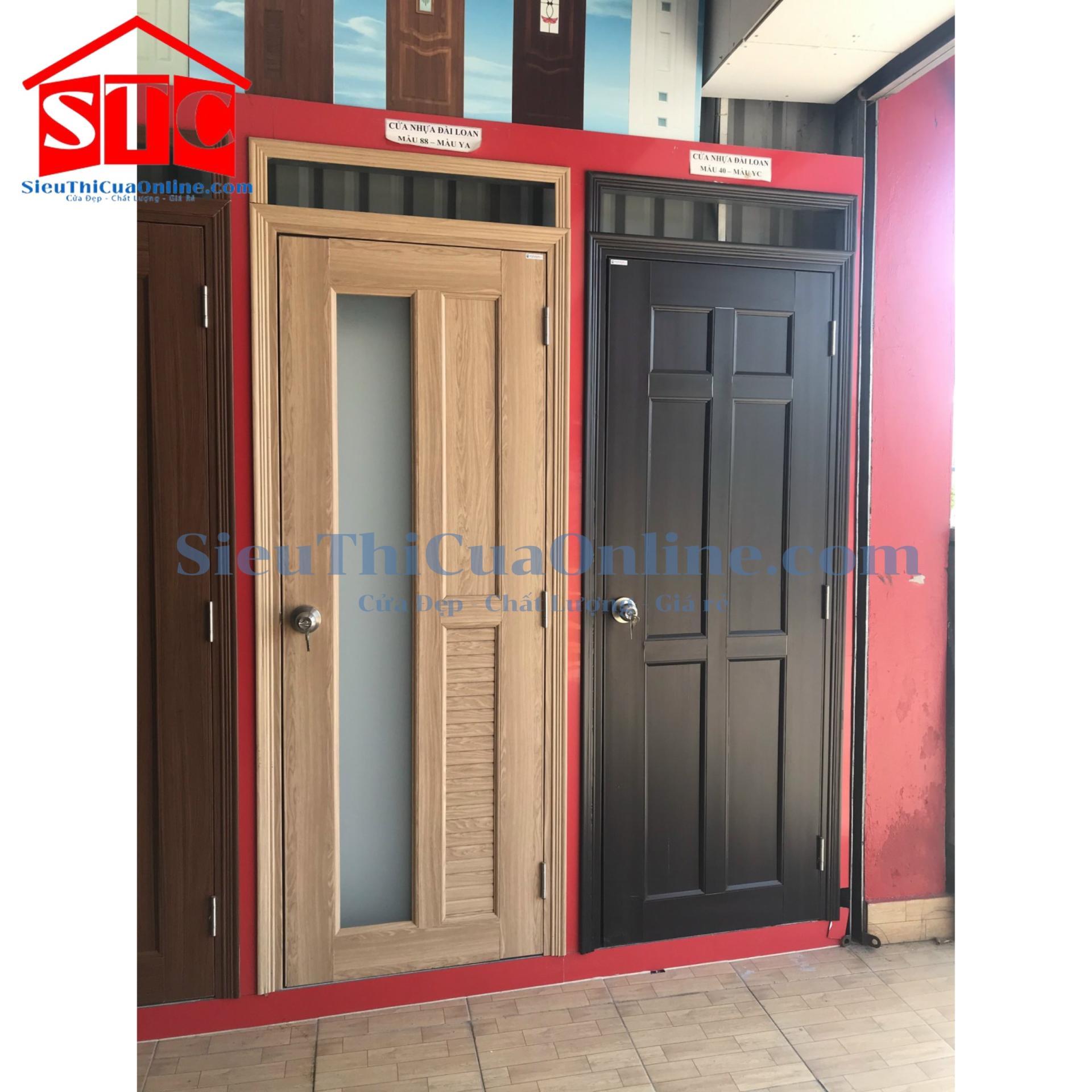 Cửa nhựa Đài Loan giá rẻ dùng làm cửa trọ sinh viên