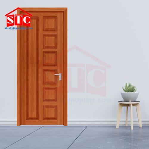 Cửa gỗ Pano Veneer giá rẻ 018-teak-2