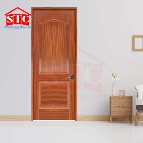 Cửa gỗ Pano Veneer giá rẻ 19-sapele