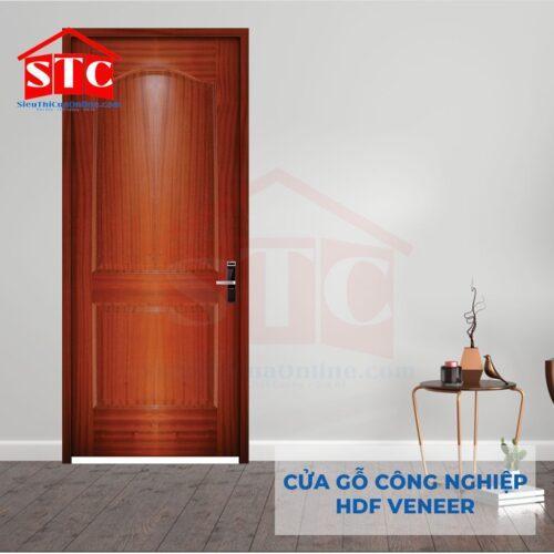 Cửa gỗ Pano Veneer giá rẻ 1B-Oak-Sồi