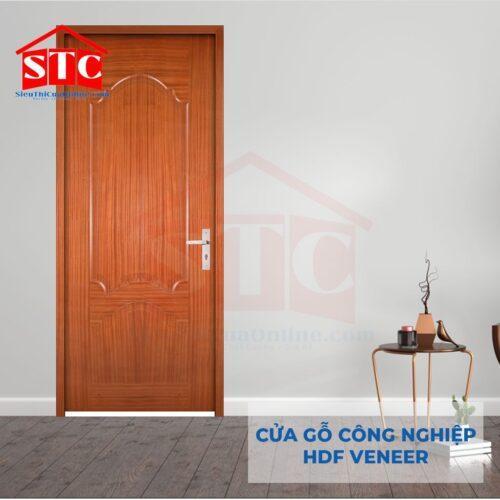 Cửa gỗ Pano Veneer giá rẻ 1B-Sồi