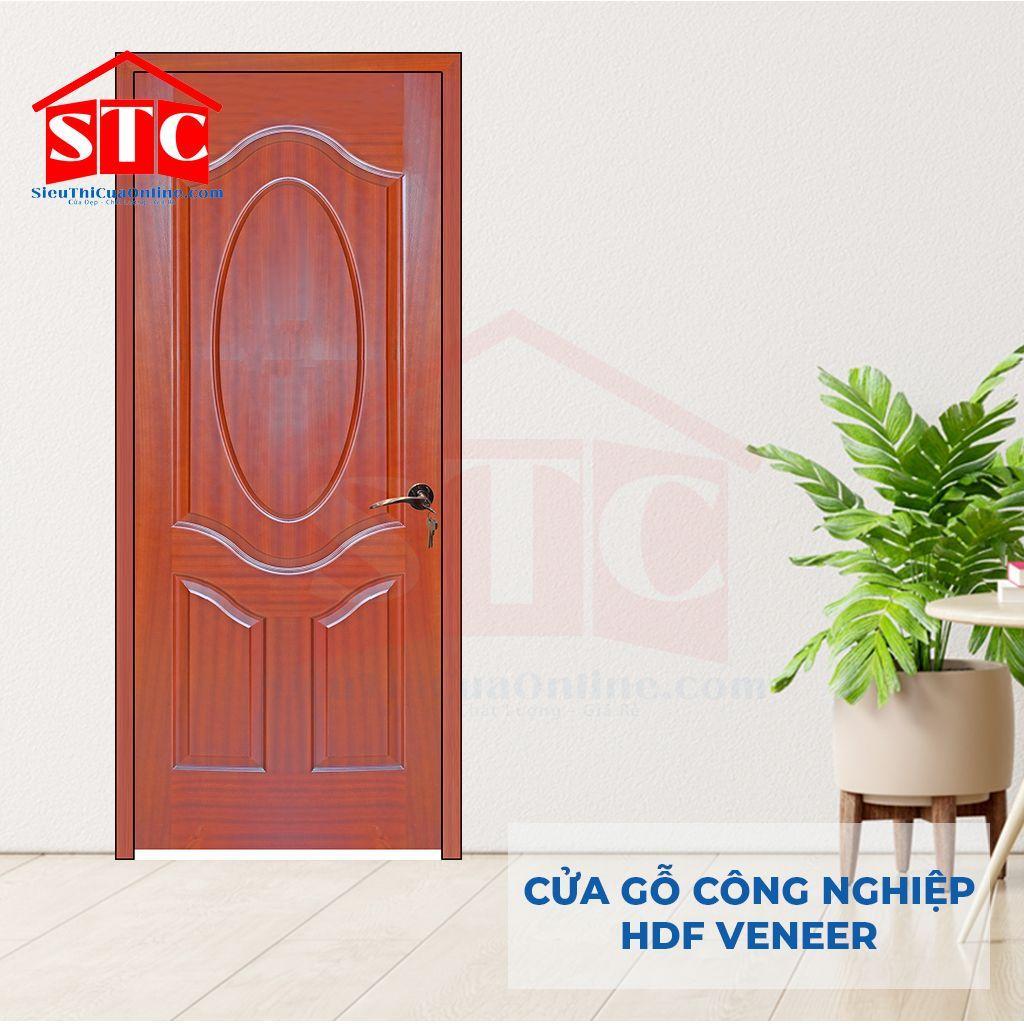 Cửa gỗ Pano Veneer giá rẻ 1K-Căm Xe-2