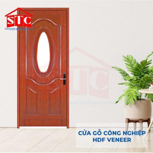Cửa gỗ Pano Veneer giá rẻ 1K-xoan-dap