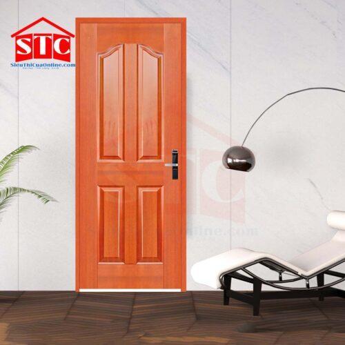 Cửa gỗ Pano Veneer giá rẻ 2A-lum-Xoan Đào