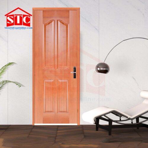 Cửa gỗ Pano Veneer giá rẻ 2A-Xoan Đào-4