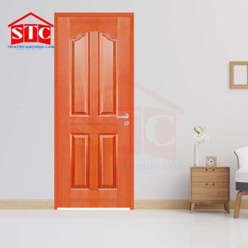 Cửa gỗ Pano Veneer giá rẻ 2A-Xoan Đào-lum