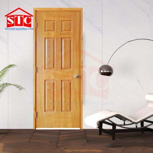 Cửa gỗ Pano Veneer giá rẻ 3A-Sồi