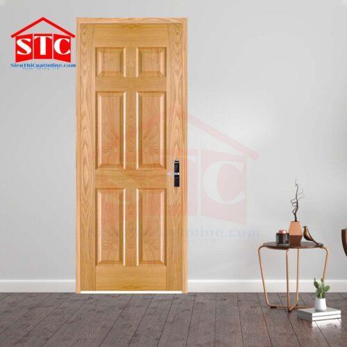 Cửa gỗ Pano Veneer giá rẻ 3A-Xoan Đào