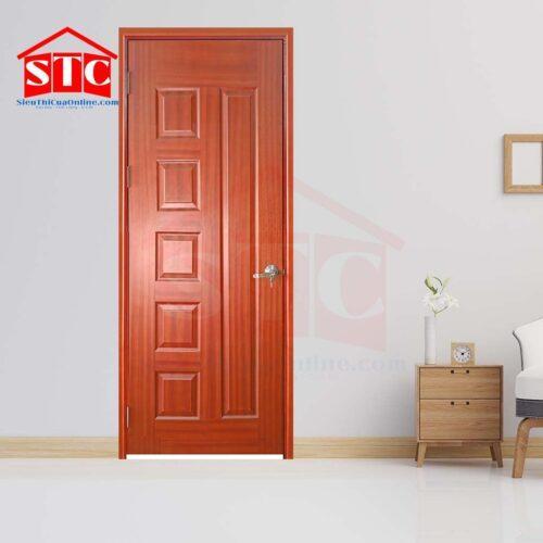 Cửa gỗ Pano Veneer giá rẻ 3GO-Căm Xe
