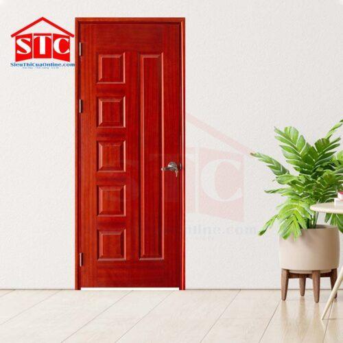Cửa gỗ Pano Veneer giá rẻ 4A-Căm Xe-2