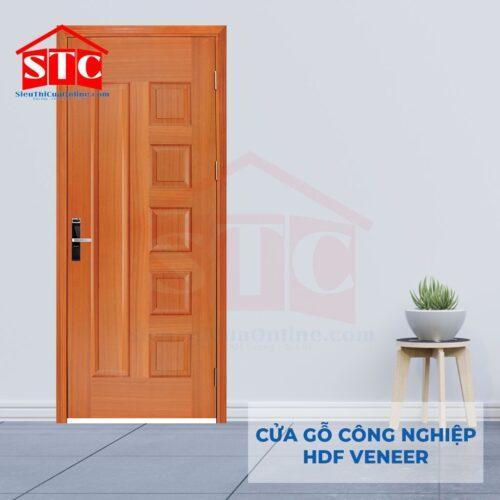 Cửa gỗ Pano Veneer giá rẻ 6A-Căm Xe