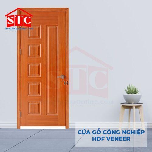 Cửa gỗ Pano Veneer giá rẻ 6A-Ash-2