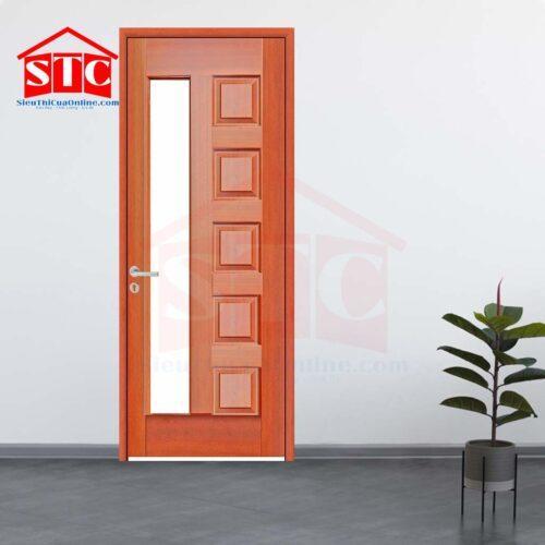 Cửa gỗ Pano Veneer giá rẻ 6A-Xoan Đào