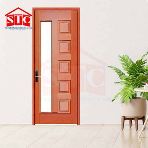 Cửa gỗ Pano Veneer giá rẻ 6B-Căm Xe