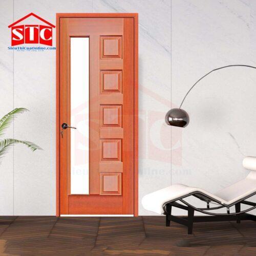 Cửa gỗ Pano Veneer giá rẻ 6B-sapele