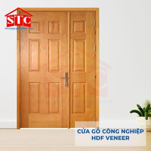 Cửa gỗ Pano Veneer giá rẻ 6B-sapely