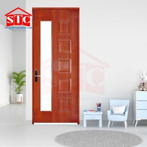 Cửa gỗ Pano Veneer giá rẻ 6B-Xoan Đào-2