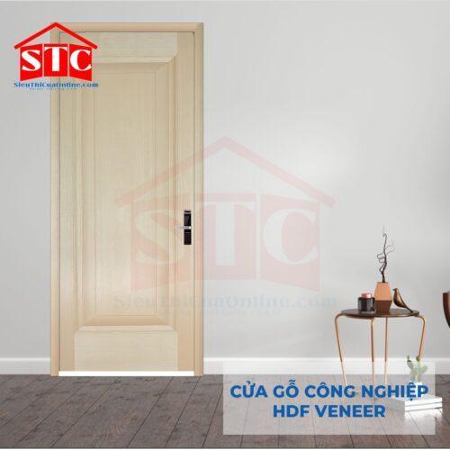 Cửa gỗ Pano Veneer giá rẻ 6GL-Căm Xe-6