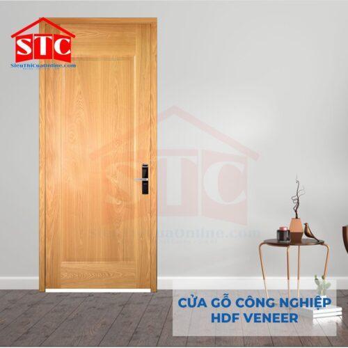 Cửa gỗ Pano Veneer giá rẻ 6GL-Căm Xe