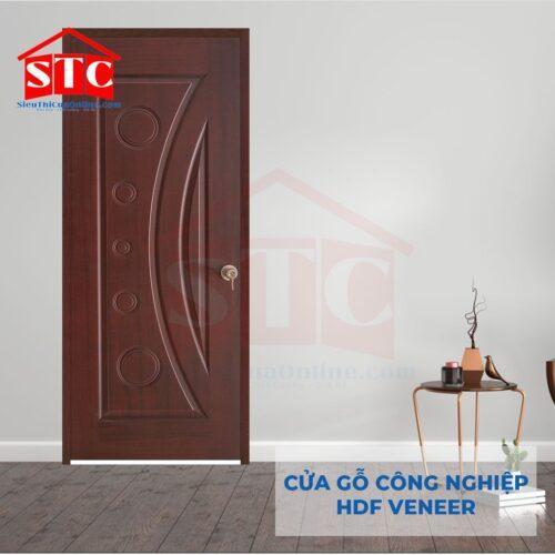 Cửa gỗ Pano Veneer giá rẻ 9A-Ash-2