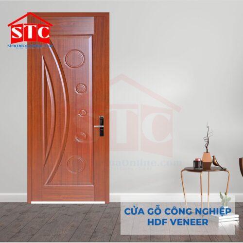 Cửa gỗ Pano Veneer giá rẻ 9A-Oak-Sồi