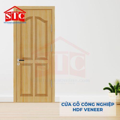 Cửa gỗ Pano Veneer giá rẻ SGD-2A-Xoan Đào-1