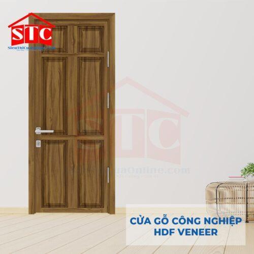 Cửa gỗ Pano Veneer giá rẻ SGD-3A-Căm Xe-1