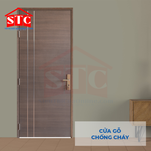 Cửa gỗ chống cháy GCC MDF Laminate P1R2