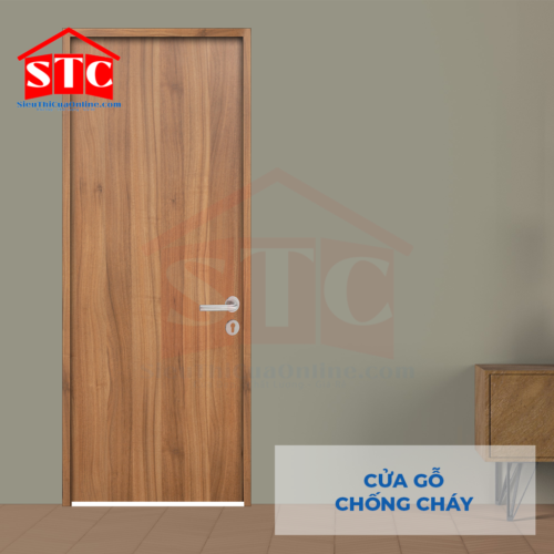 Cửa gỗ chống cháy GCC MDF Melamine 1