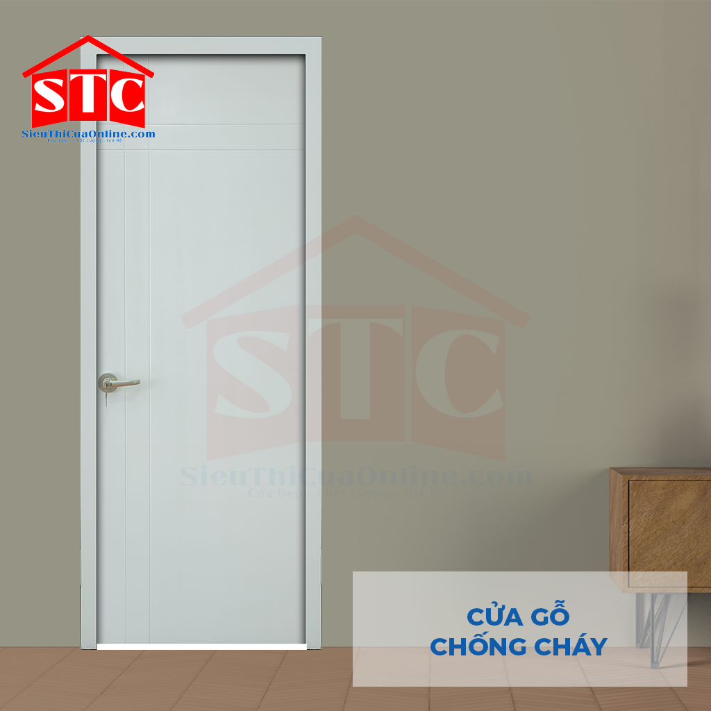 Cửa gỗ chống cháy GCC MDF P1R4 C1