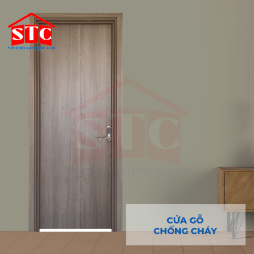 Cửa gỗ chống cháy GCC P1 cho khách sạn