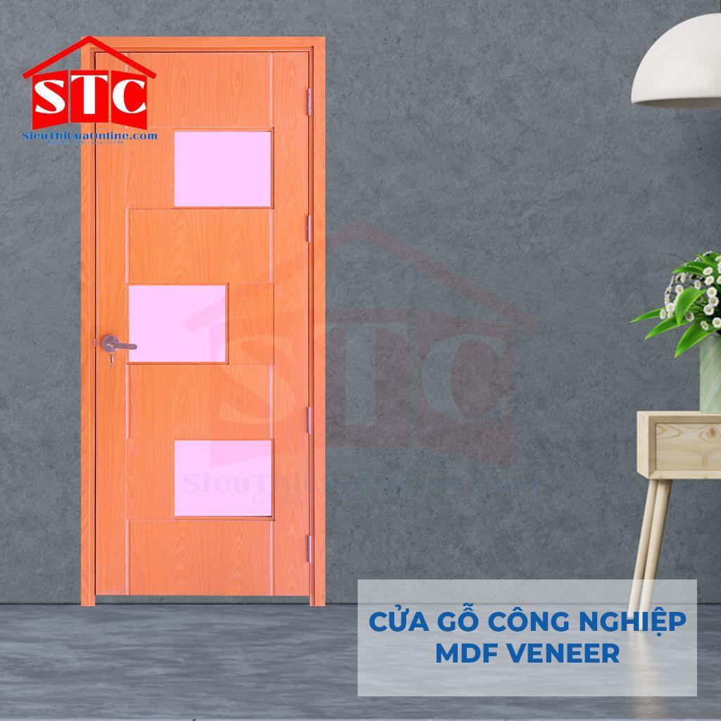Cửa gỗ công nghiệp MDF-veneer-P1G3-Ash