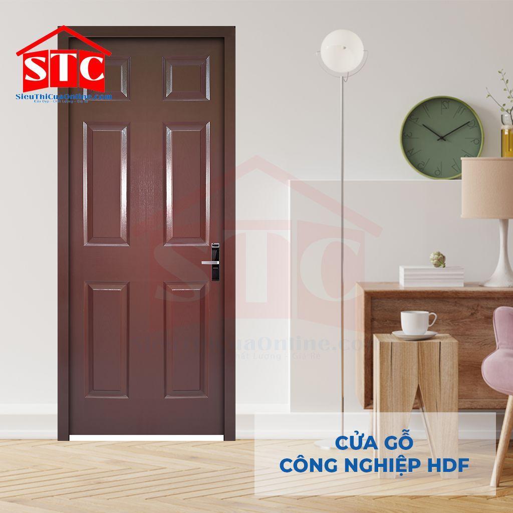 Cửa gỗ giá rẻ 6A-C14-2