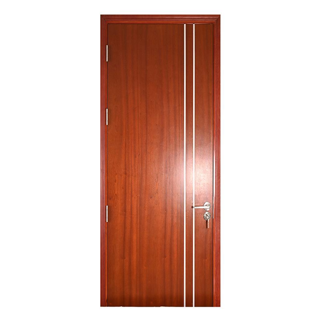 Cửa Gỗ MDF Veneer - Cửa Gỗ MDF Veneer P1R2 Căm Xe-2