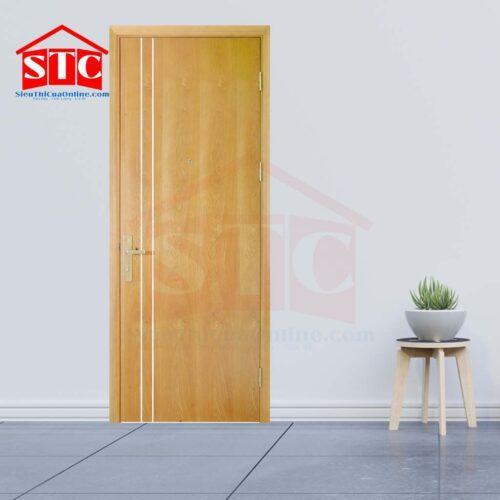 Cửa gỗ phòng ngủ Veneer-P1R2-Ash-2