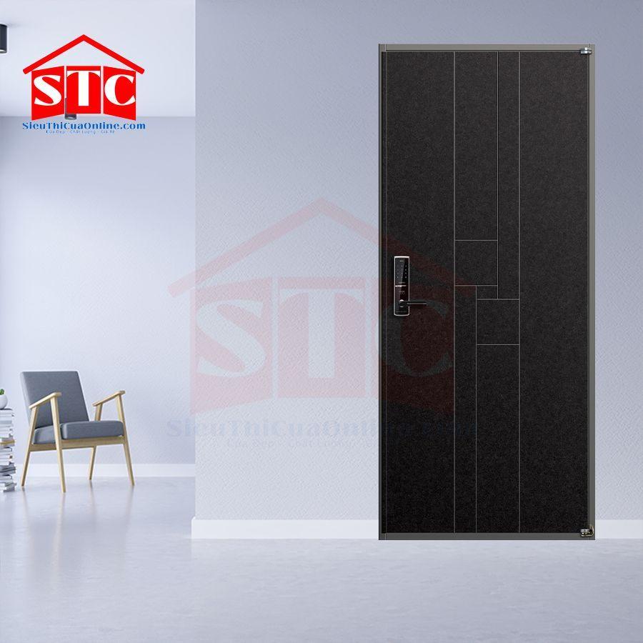 Cửa thép vân gỗ phòng ngủ 416-RB