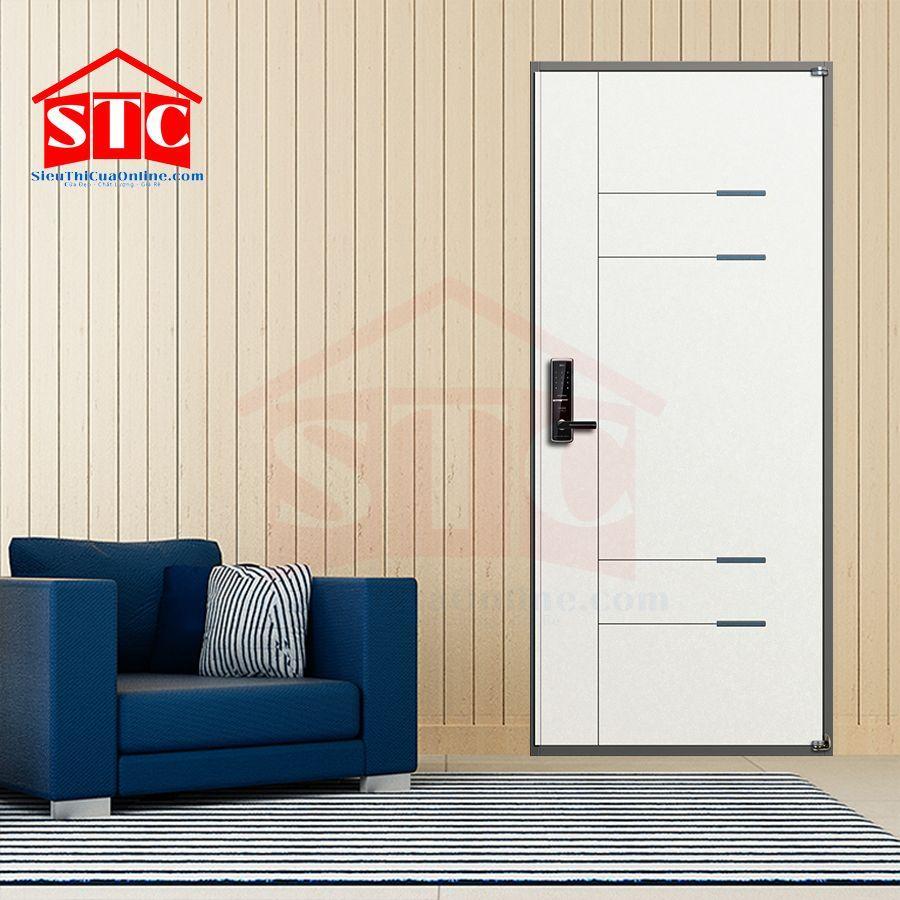 Cửa thép vân gỗ phòng ngủ B-508-H