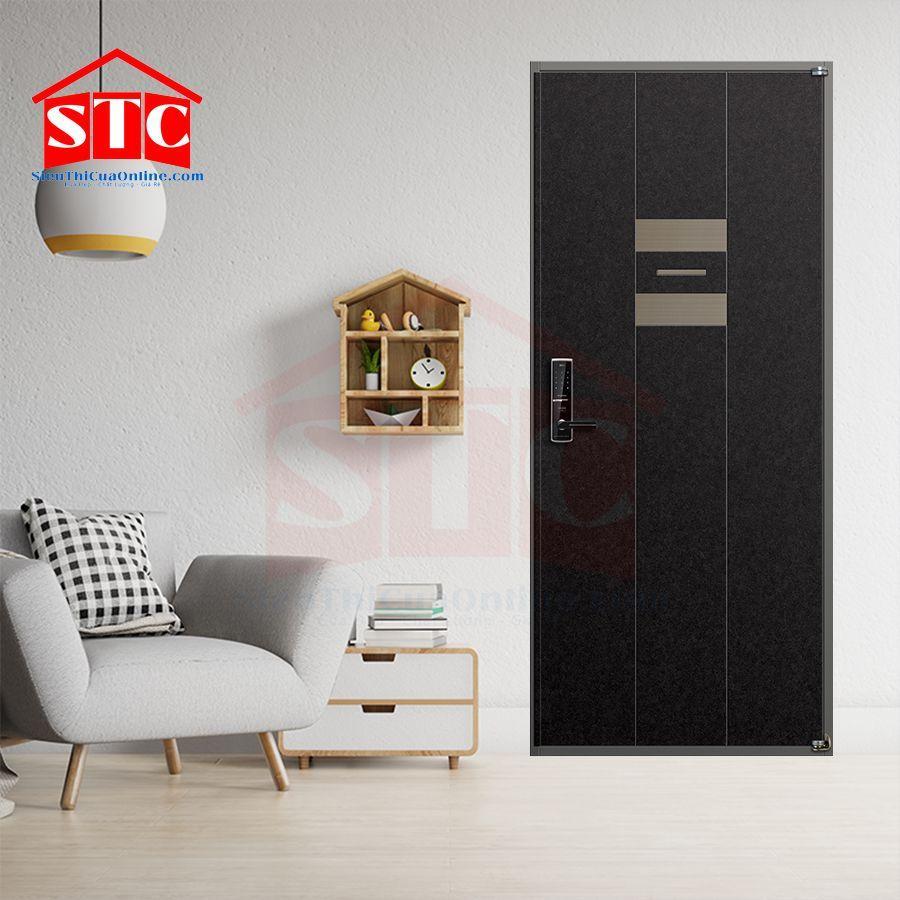 Cửa thép vân gỗ phòng ngủ GH-613-RB