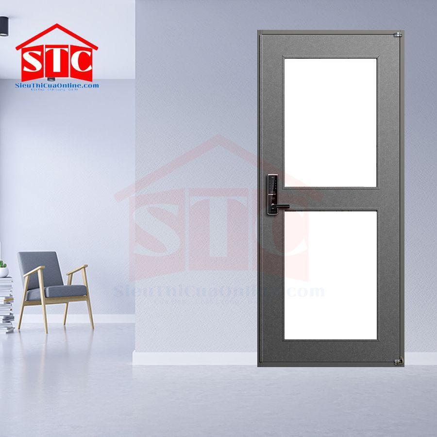 Cửa thép vân gỗ phòng ngủ GLS-6-18-RB