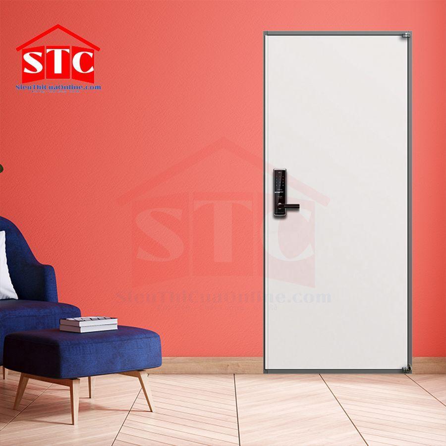 Cửa thép vân gỗ phòng ngủ MH