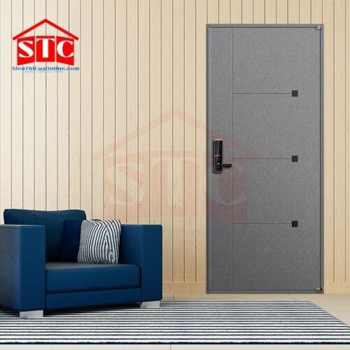 Cửa thép vân gỗ phòng ngủ RB-509-G
