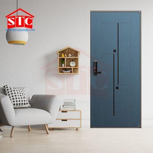 Cửa thép vân gỗ phòng ngủ RB-635-B