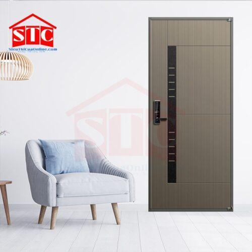 Cửa thép vân gỗ phòng ngủ RB-641-GH
