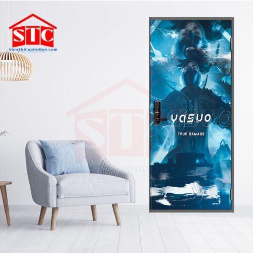 Cửa thép vân gỗ phòng ngủ TYPE-3
