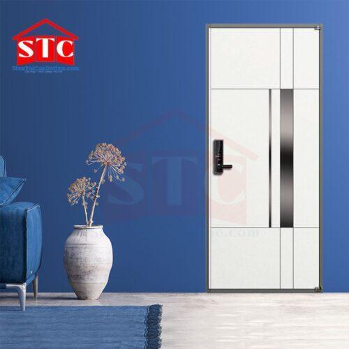 Cửa thép vân gỗ phòng ngủ Type-01